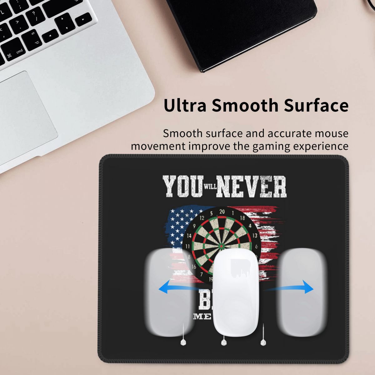 Gaming Accessories Target - Tappetino per Mouse Multiformato con Bersaglio