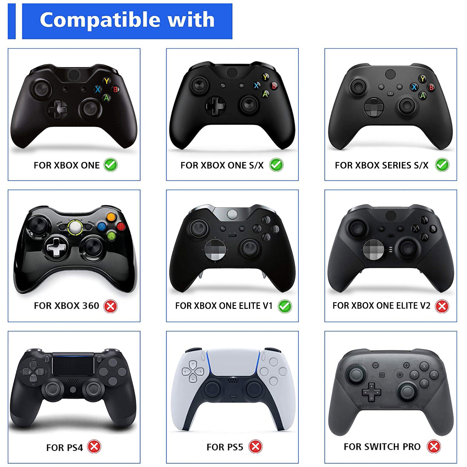 eXtremeRate Thumbsticks in met - Gaming Accessories Xbox recensione e prezzo