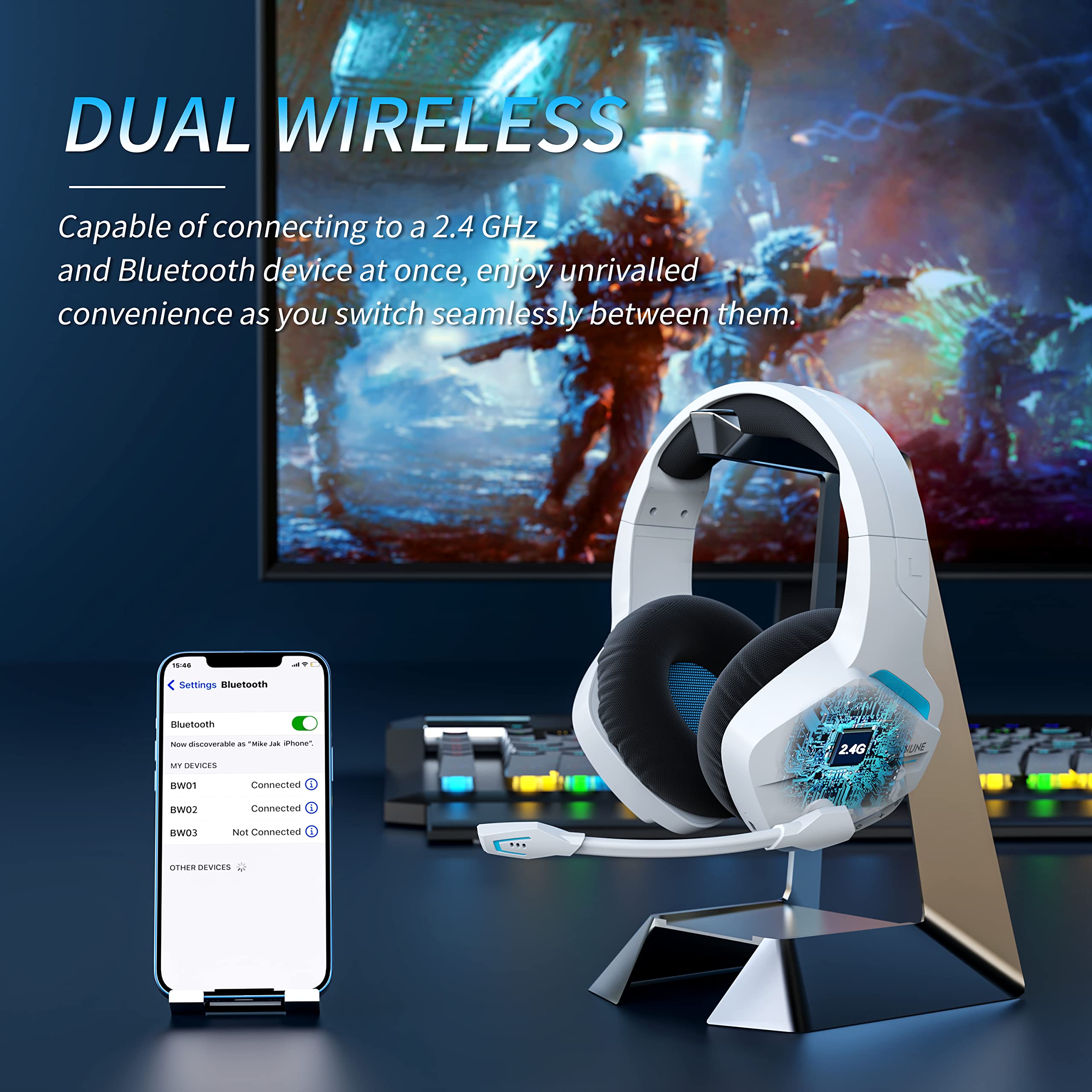 Cuffie da gioco BINNUNE BW01 c - Venom Gaming Accessories recensione e prezzo